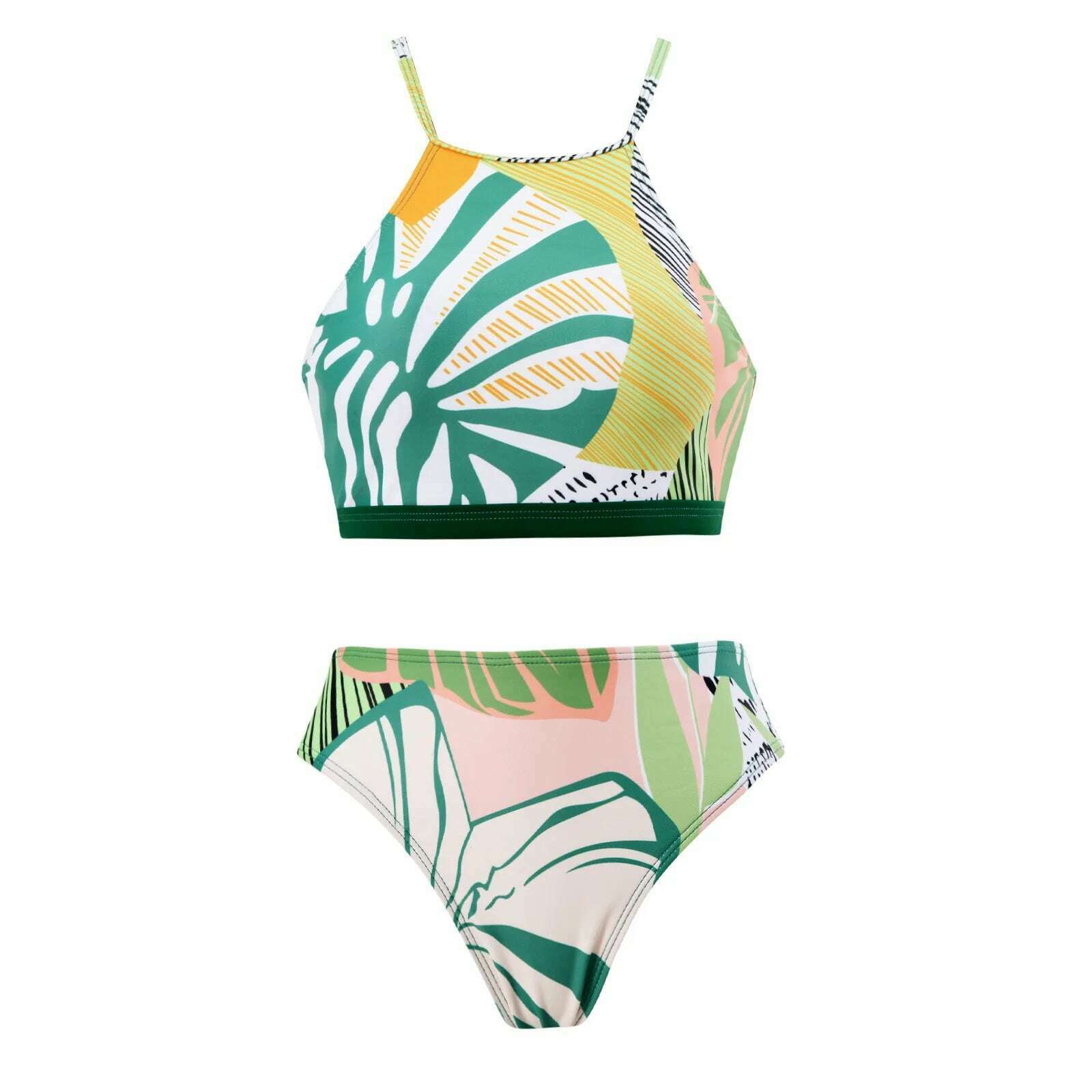 KIMLUD, 2024 New One Piece Swimsuit with Skirt Women Cover Up Swimwear Female Beachwear Dress Brazilian Beach Bathing Suit, KIMLUD Womens Clothes