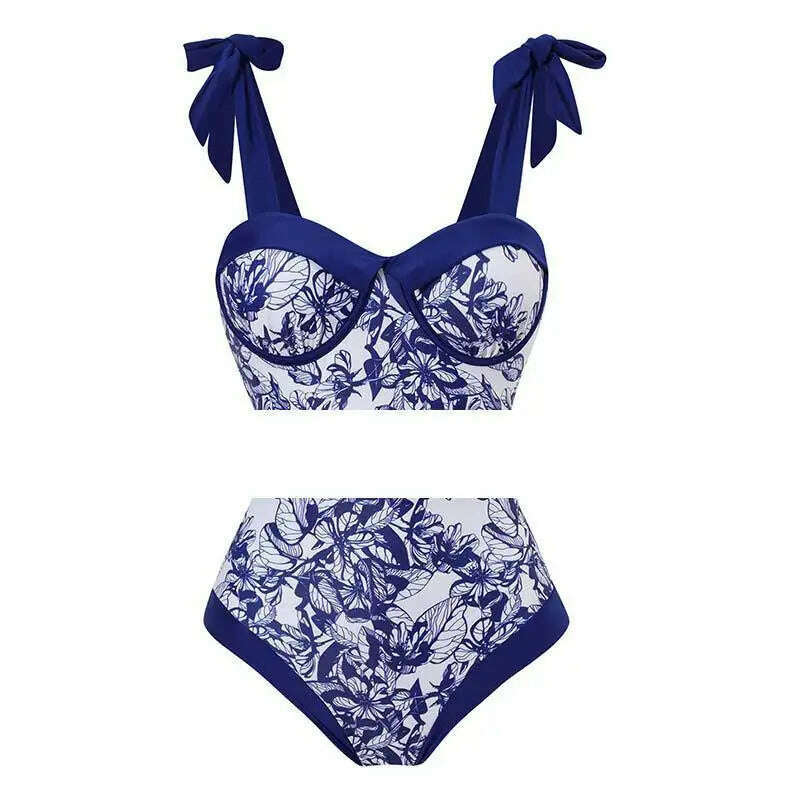 KIMLUD, 2024 New One Piece Swimsuit with Skirt Women Cover Up Swimwear Female Beachwear Dress Brazilian Beach Bathing Suit, Top 11 / S, KIMLUD Womens Clothes