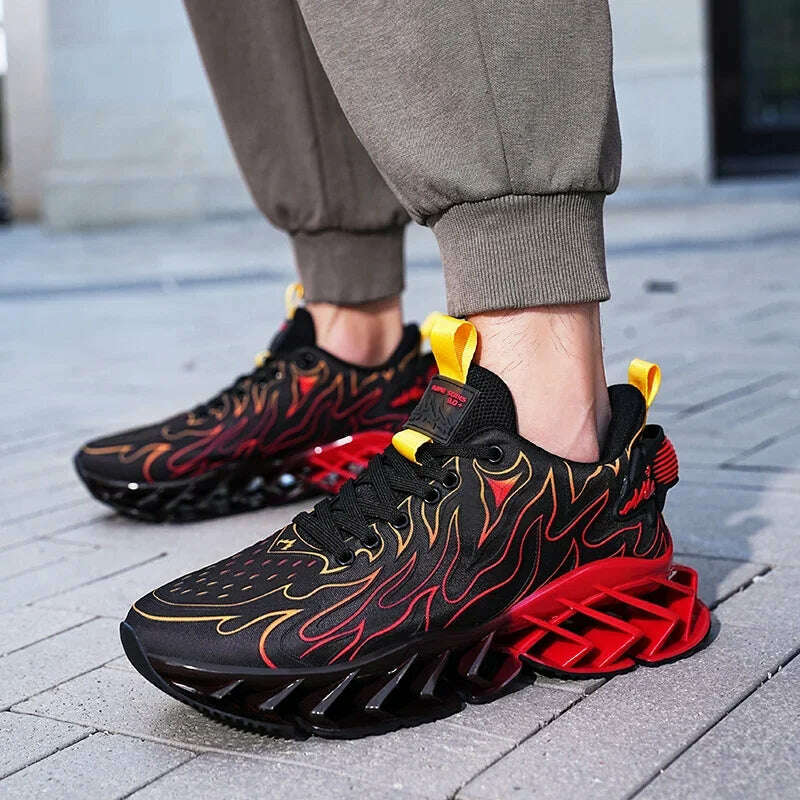 2024 Trend Blade Running Mens Shoes Men Casual Male Sneakers Women Sport Zapatos De Mujer Hombre Plus Size 46 Zapatillas Sneaker - KIMLUD