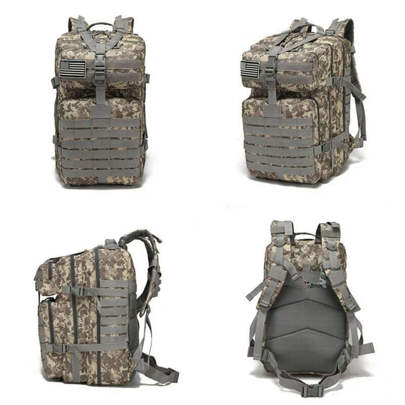 KIMLUD, 2025 New Backpack Outdoor Leisure 50 Liter Large Capacity Backpack Hiking Camping Hunting Backpacks, 2, KIMLUD APPAREL - Womens Clothes