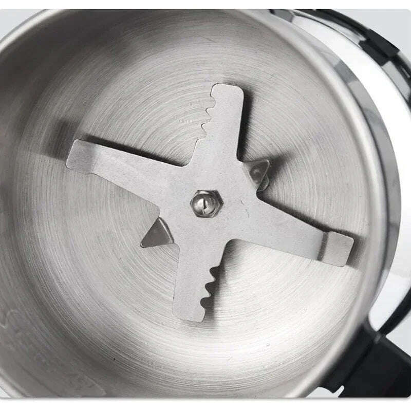 KIMLUD, 220V Multifunction Coffee Grinder Stainless Steel Blade Electric Herbs Beans Mill Spices Nuts Grains Cafe Bean Grinding Machine, KIMLUD Womens Clothes