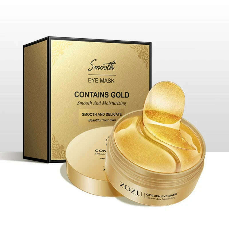 KIMLUD, 24K Gold Eye Masks for Puffy Eyes Under Eye Mask Dark Circles and Puffiness Eye Patches for Self Care Skin Care Products, 24K Gold / United States, KIMLUD Womens Clothes