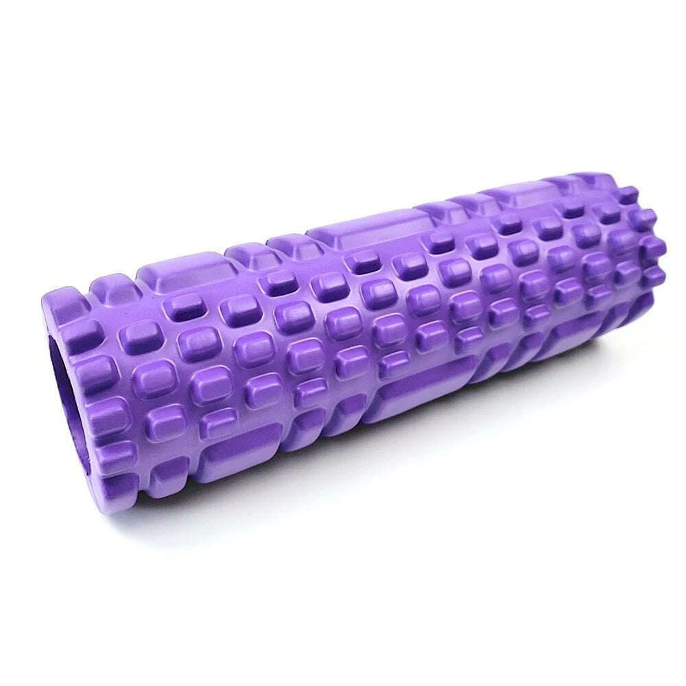 26cm Yoga Column Gym Fitness Pilates Foam Roller Exercise Back Massage Roller Yoga Brick Home Fitness Equipment - KIMLUD