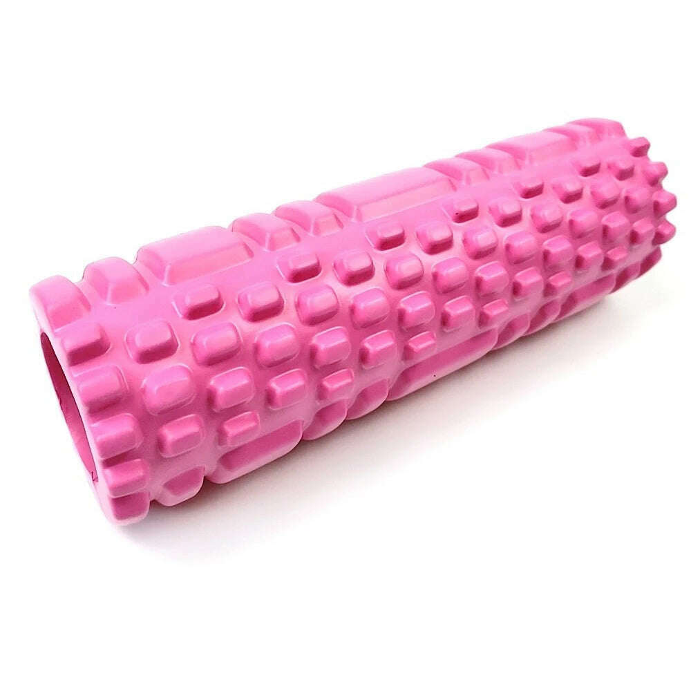 26cm Yoga Column Gym Fitness Pilates Foam Roller Exercise Back Massage Roller Yoga Brick Home Fitness Equipment - KIMLUD