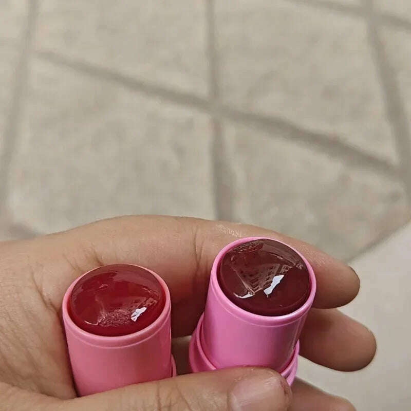 KIMLUD, 3-in-1 Milk Jelly Blush Stick Facial Cheek Stick Moisturizing Flash Lip Gloss Makeup Eye Face Rouge Lasting Brightens Original, KIMLUD Womens Clothes