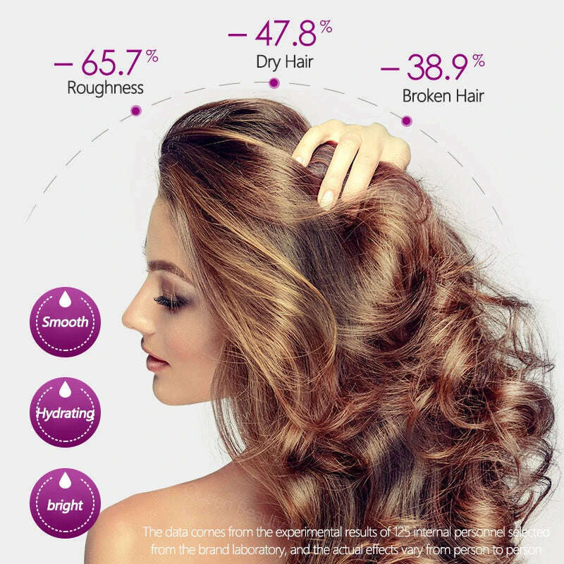 KIMLUD, 30Pcs Hair Rose Essential Oil Smooth Silky Hair Vitamin Capsule Nourishing Treatment Repair Damaged Hair Serum Strengthen Hair, KIMLUD Womens Clothes