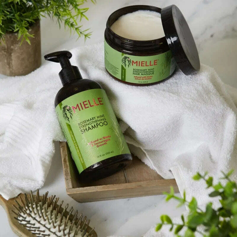 KIMLUD, 3/1 PCS Rosemary Mint Scalp Hair Enhanced Hair Mask Essential Oil Strengthening Oil Moisturizing Repair Hair Care Shampoo New, KIMLUD Womens Clothes