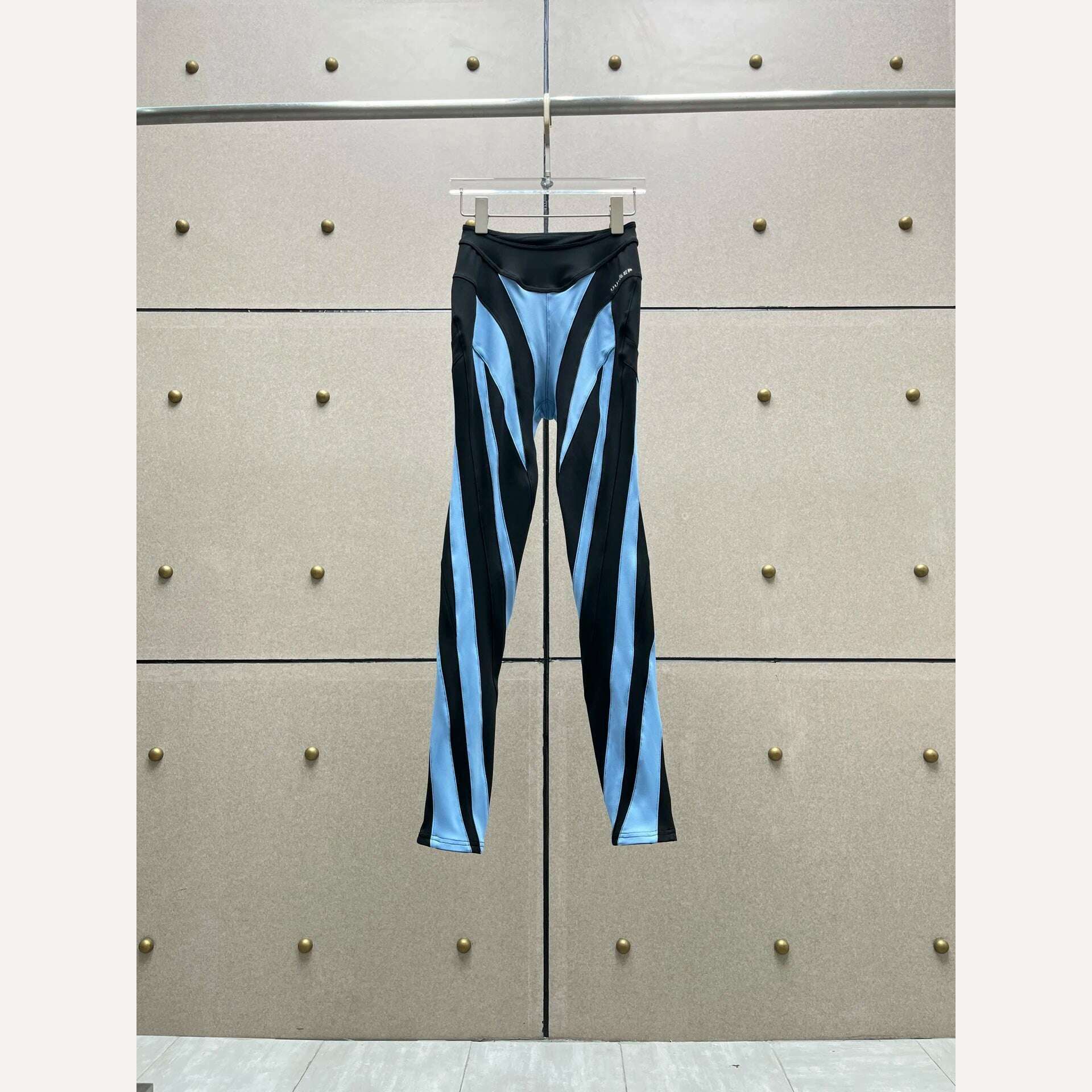 KIMLUD, 3.13 Women's Leggings 2024 Summer New Elastic Mesh Contrast Patchwork Women's Tight Pants y2k Sports Yoga Pants Traf, KIMLUD Womens Clothes