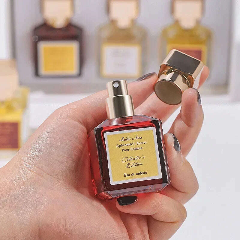 KIMLUD, 3*25ML Gift Box Set Floral Scent Pheromone Women Perfume Men Cologne Balminess Body Spray Lasting Fragrance Eau De Parfum, KIMLUD Womens Clothes