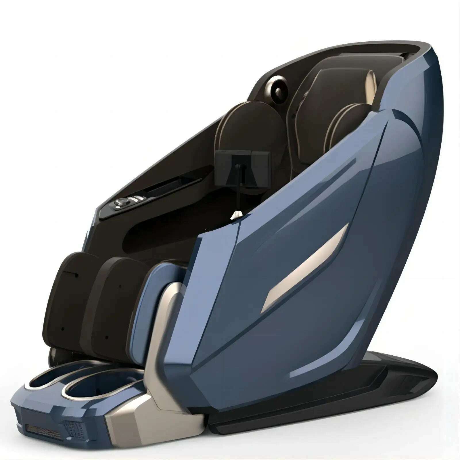 3D Luxury Zero Gravity Foot Massage Chair Message Chair New Zero Gravity USB Charge SL Track Massage Chair 2023 - KIMLUD