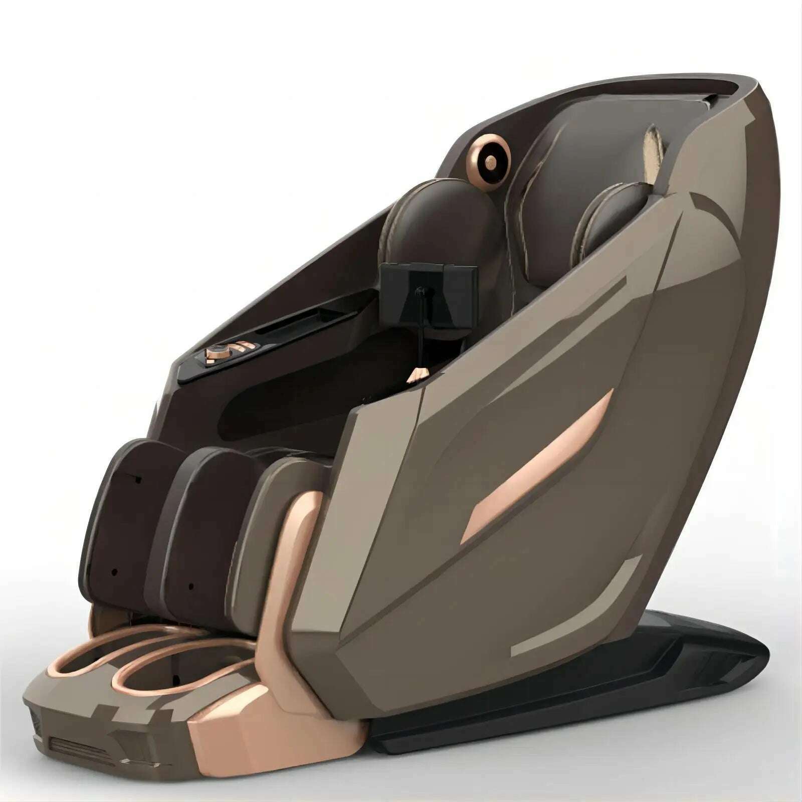3D Luxury Zero Gravity Foot Massage Chair Message Chair New Zero Gravity USB Charge SL Track Massage Chair 2023 - KIMLUD