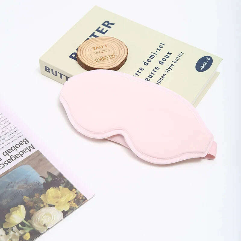 3d Sleep Eye Mask Nose Light Proof Eye Protection Skin-friendly Material Cool Comfortable Mask with Adjustable Strap - KIMLUD