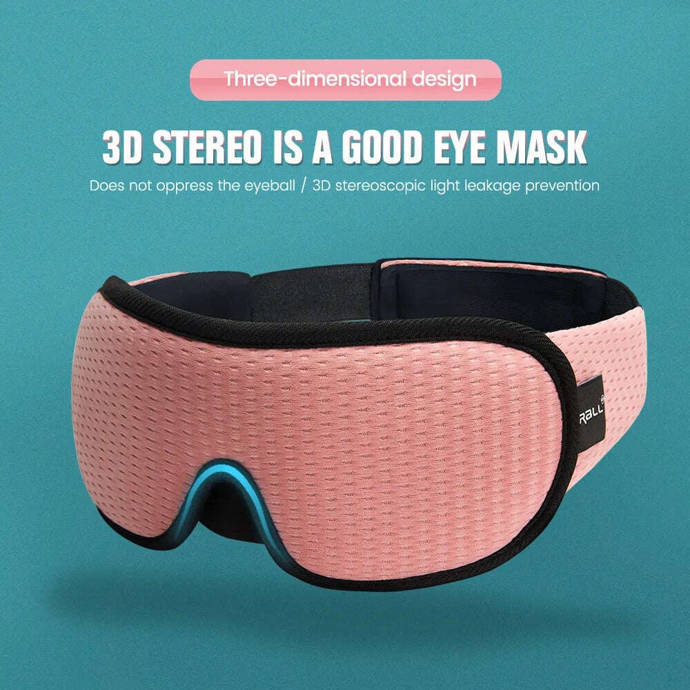KIMLUD, 3D Sleeping Mask Travel Shade Cover Eye Mask for Sleeping Blindfold Eye Cover Night Mask Sleeping Eye Mask Eye Patch, KIMLUD Womens Clothes