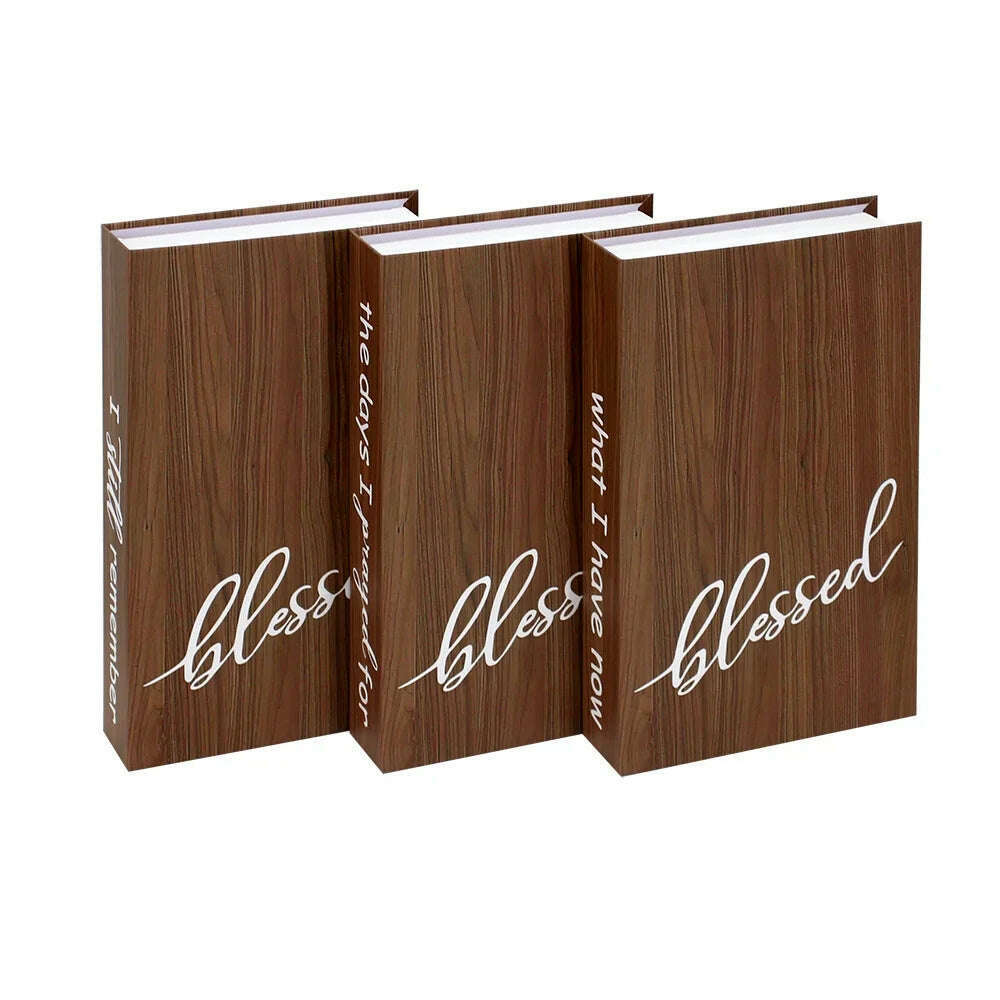 KIMLUD, 3Pcs Fashion Fake Book Openable Book Box Storage Living Room Decoration Coffee Table Ornaments Club Hotel Prop Books Decoration, 33 / Not Open / CHINA, KIMLUD Womens Clothes