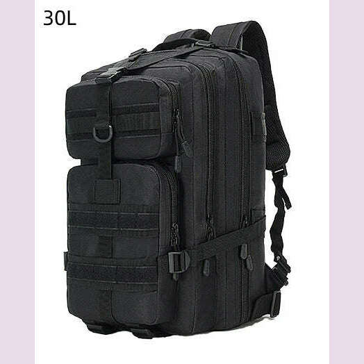 45L Tactical 3P Backpack Bag 30L 3 Days Outdoor Backpack Waterproof Climbing Rucksack Camping Hiking Bag Mochila - KIMLUD