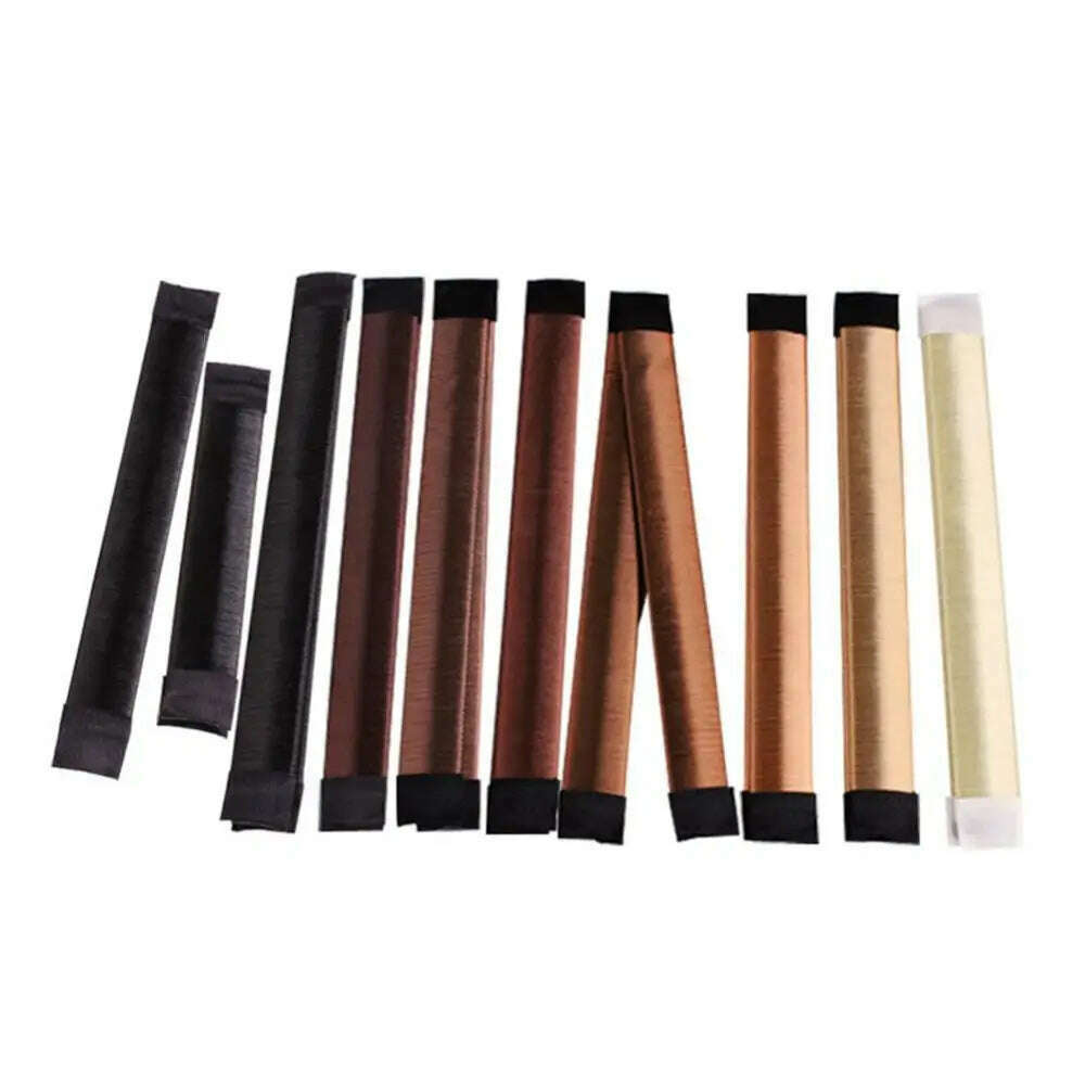 KIMLUD, 50% Hot Sale Magic Hair Styling Braider Synthetic Wig Hair Donut Girls Women French Twist DIY Hairbands Maker Hair Accessories, KIMLUD Womens Clothes