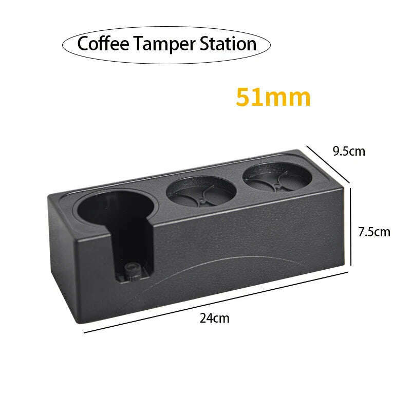 51mm 3 ears Bottomless Coffee Portafilter for HiBREW H10/H10B/H11/H8A/H5 Espresso Machine Stainless Steel Coffee Filter - KIMLUD