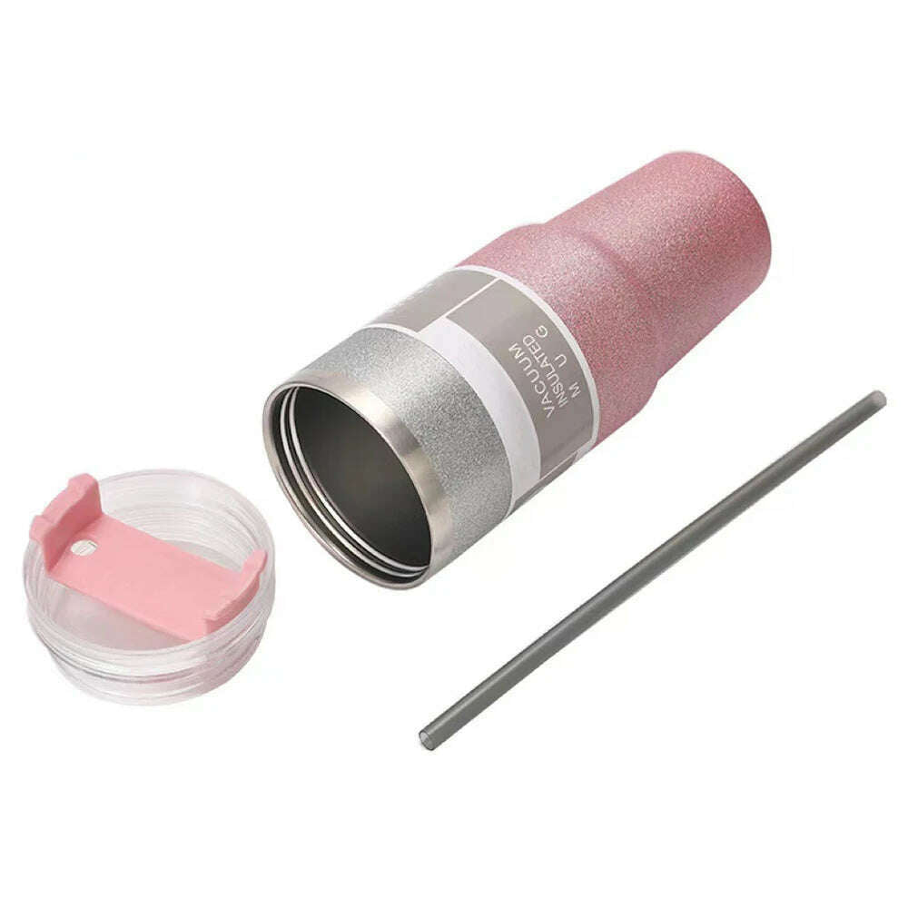 600/900ml Tumblers Double Wall Water Thermal termos Coffee Mug Flasks Stainless Steel Thermoses 30oz 20oz Cup Bottle - KIMLUD