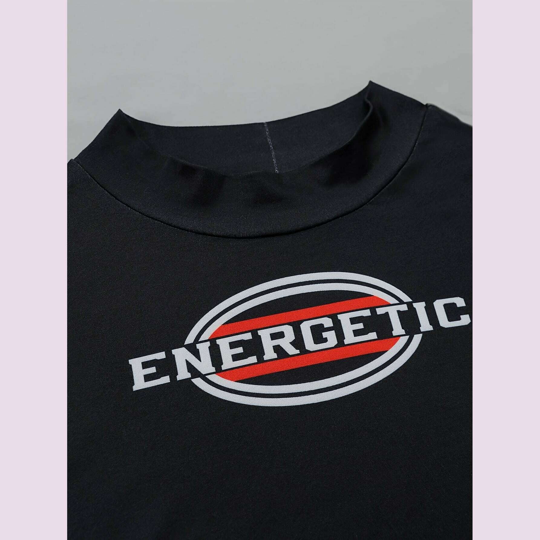 womens-high-neck-long-sleeve-bodycon-dress---black-with-red-white-letter-print-stretchy-polyester-elastane-blend-form-fitting-design-for-springfallkimlud-womens-fashion-34625755