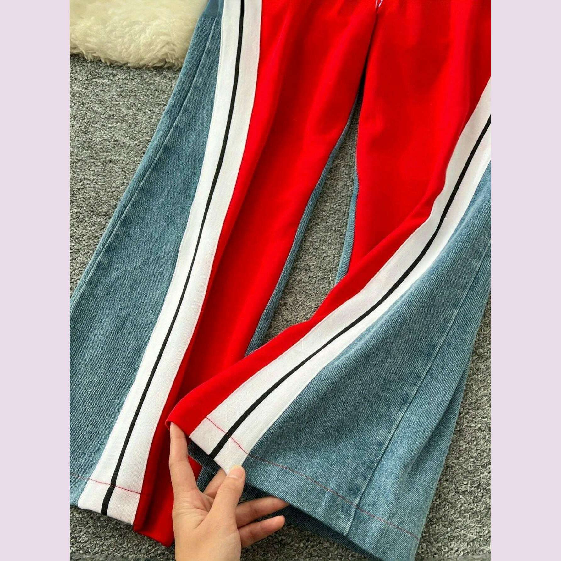 womens-brown-color---block-sweatshirt-and-wide---leg-pants-set-with-white-stripes-two-piece-set-women-outfits-women-two-piece-outfits-two-piece-outfits-for-women-co-ord-set-women-womens-clothes-track-suits-women-two-pikimlud-womens-fashion-34626099