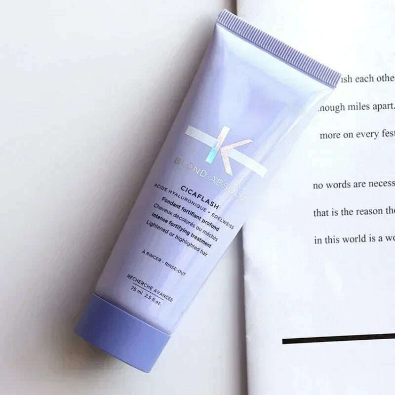 KIMLUD, 75ml Smooth Hair Mask Perm Dye Hair Conditioner Smooth Repair Moisturizing Nourish Repair Damage Frizzy Hair Care Conditioner, KIMLUD Womens Clothes