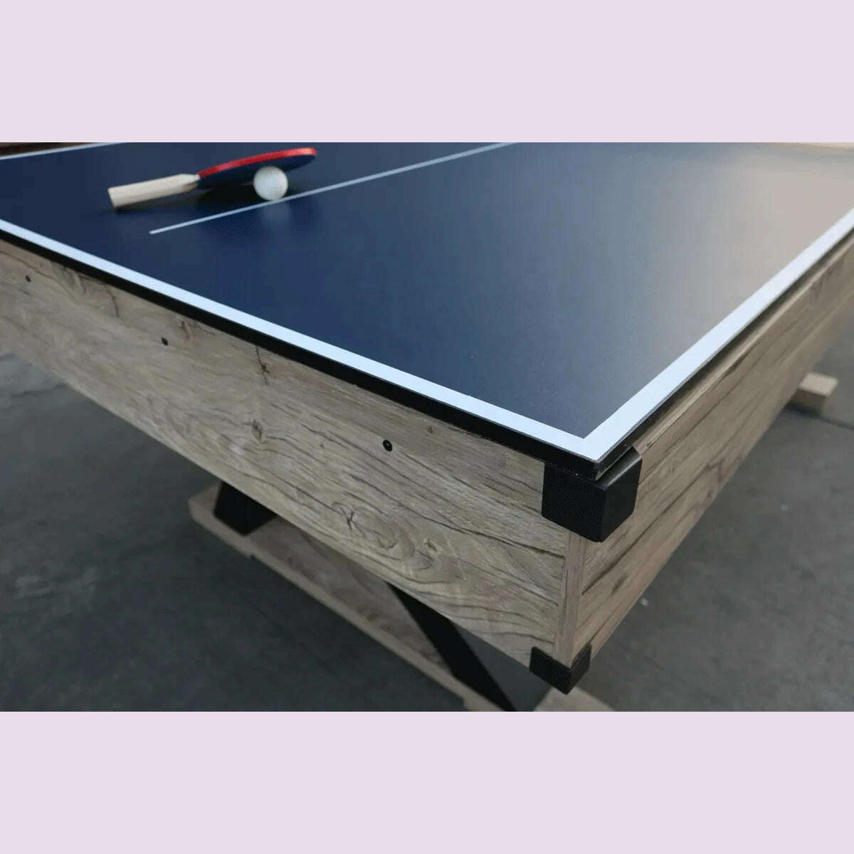 7ft 3 In 1 Combo Multi Function Game Ping Pong Table dining Table Pool Table - KIMLUD