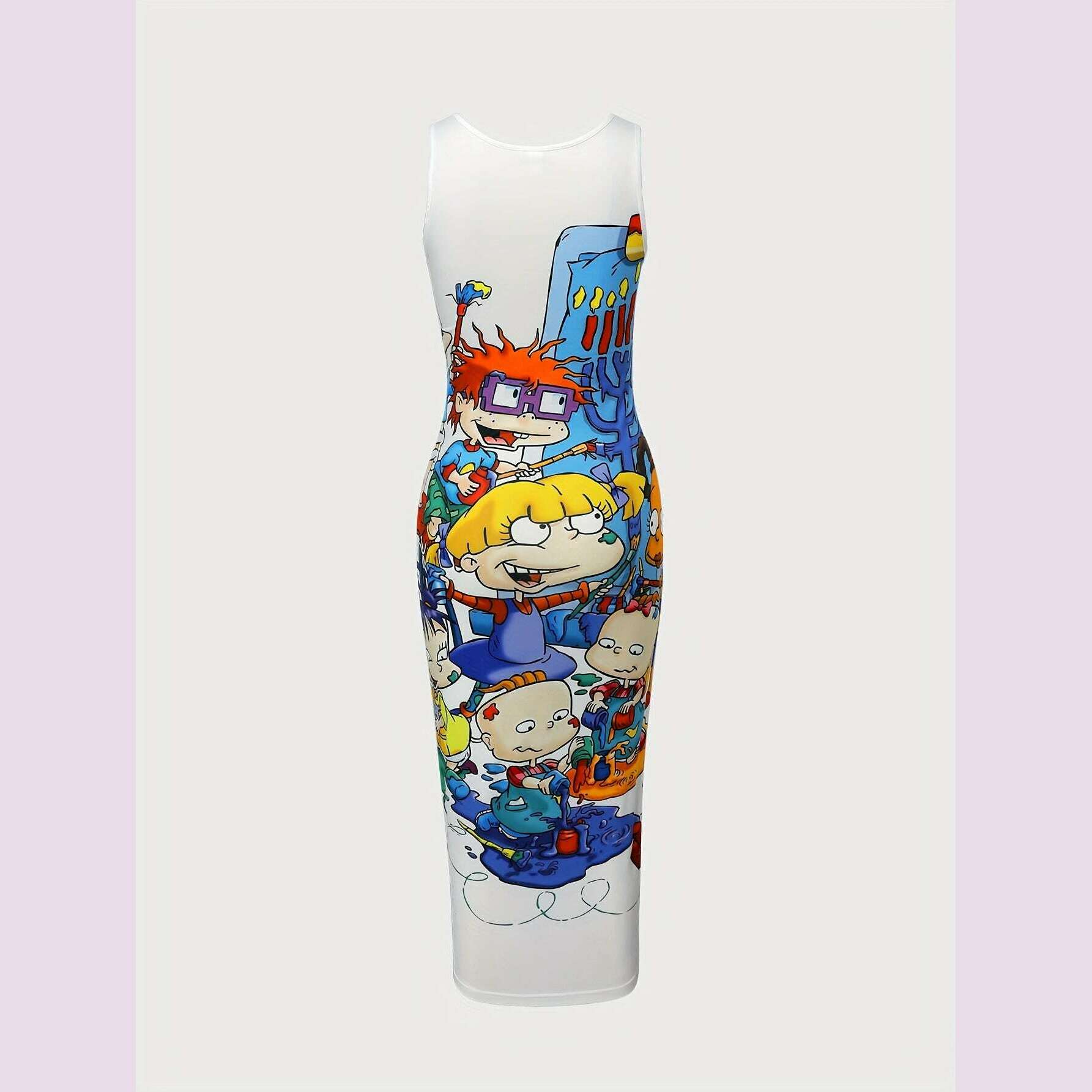 cartoon-character-print-tank-dress-casual-crew-neck-sleeveless-bodycon-dress-womens-clothingkimlud-womens-fashion-34625856