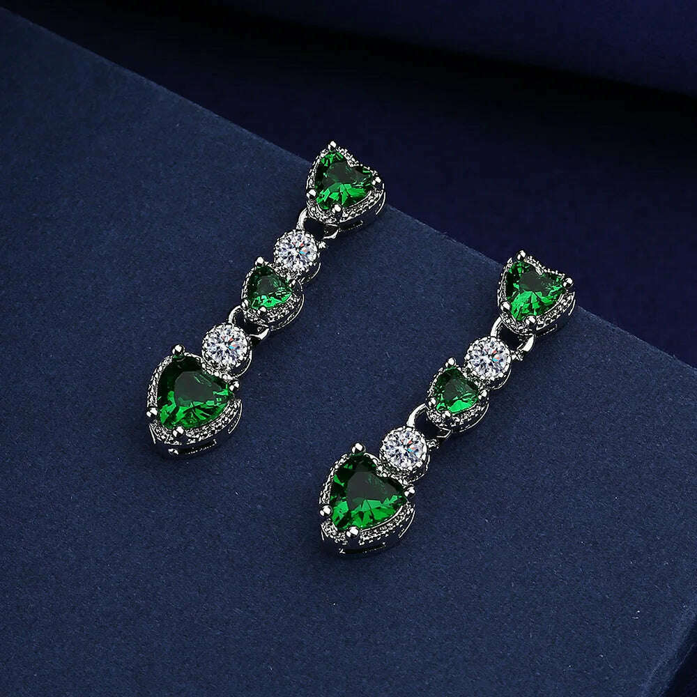 KIMLUD, 925 Sterling Silver Jewelry Women Fashion Cute Tiny Clear Crystal CZ Stud Earrings Gift for Girls Teens Lady Gift, ED249, KIMLUD APPAREL - Womens Clothes