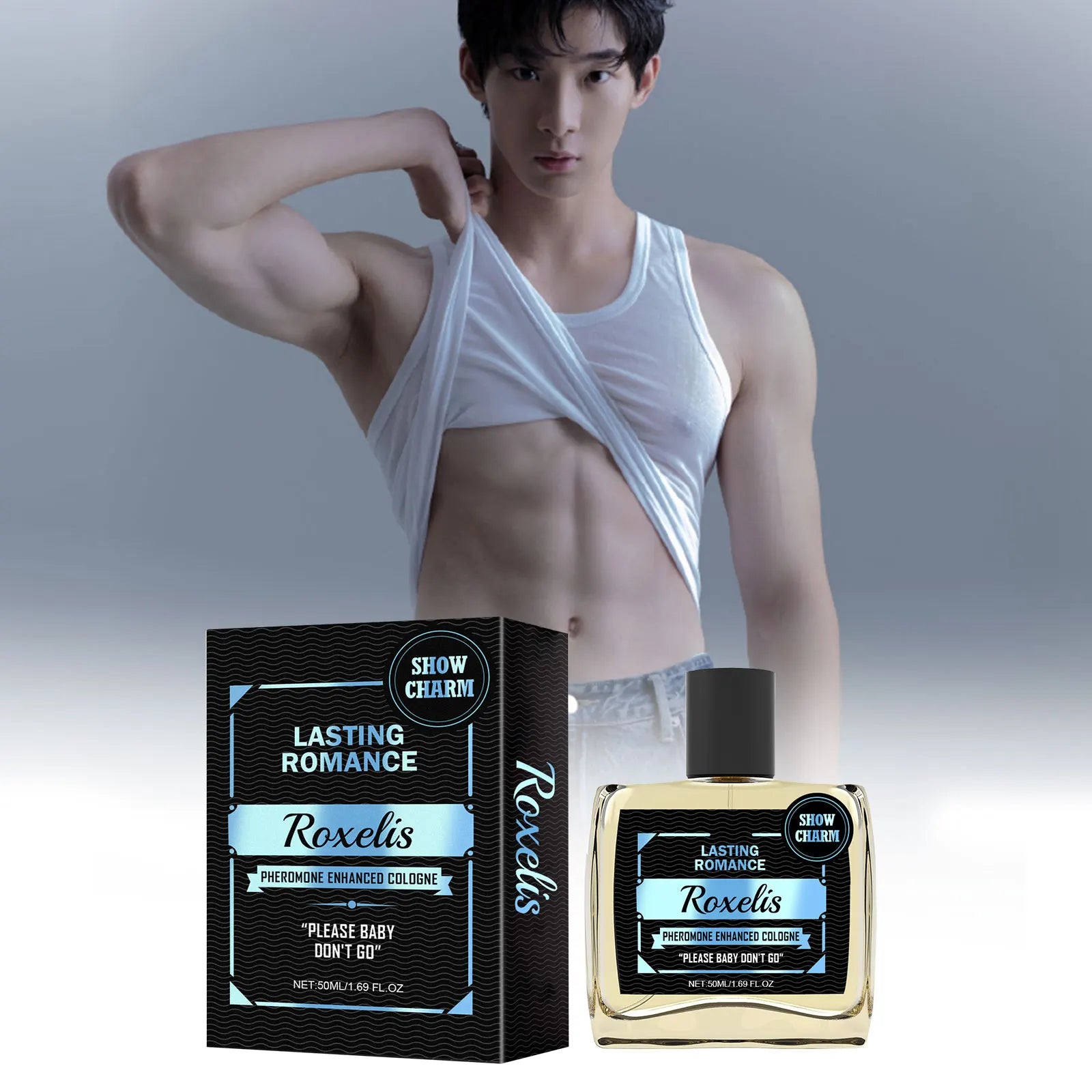 Elegant Velvet Midnight Gentleman Perfume — Black | KIMLUD