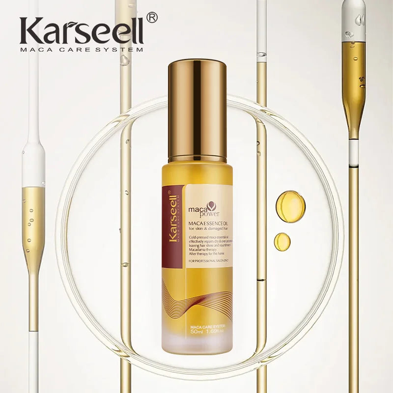 Argan Oil Hair Serum Weightless Hydration — Warm Gold | KIMLUD