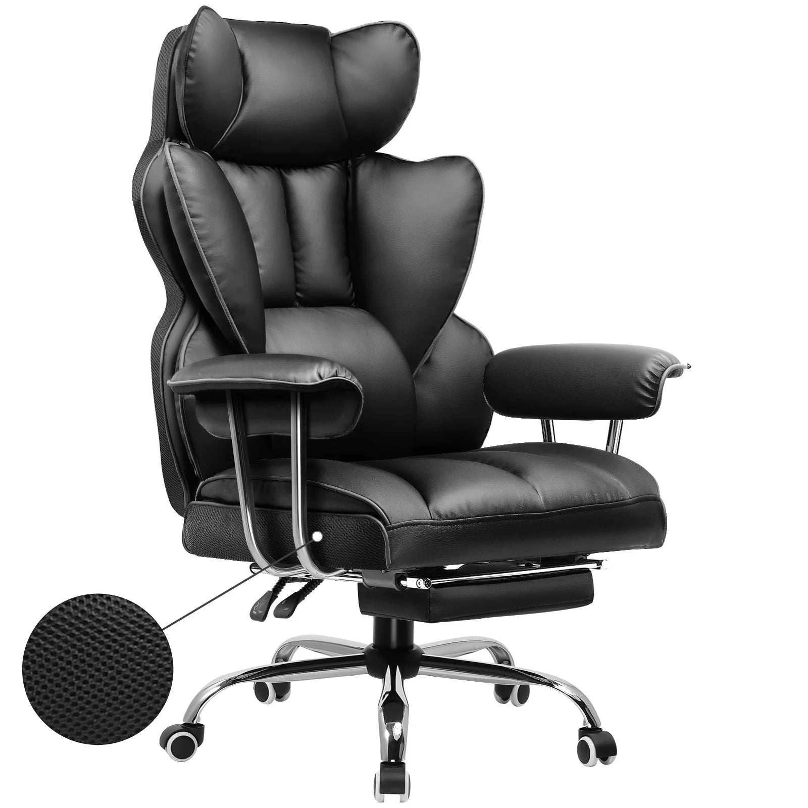 Office Chair – Gaming Ergonomic – Fabric Surface – | KIMLUD