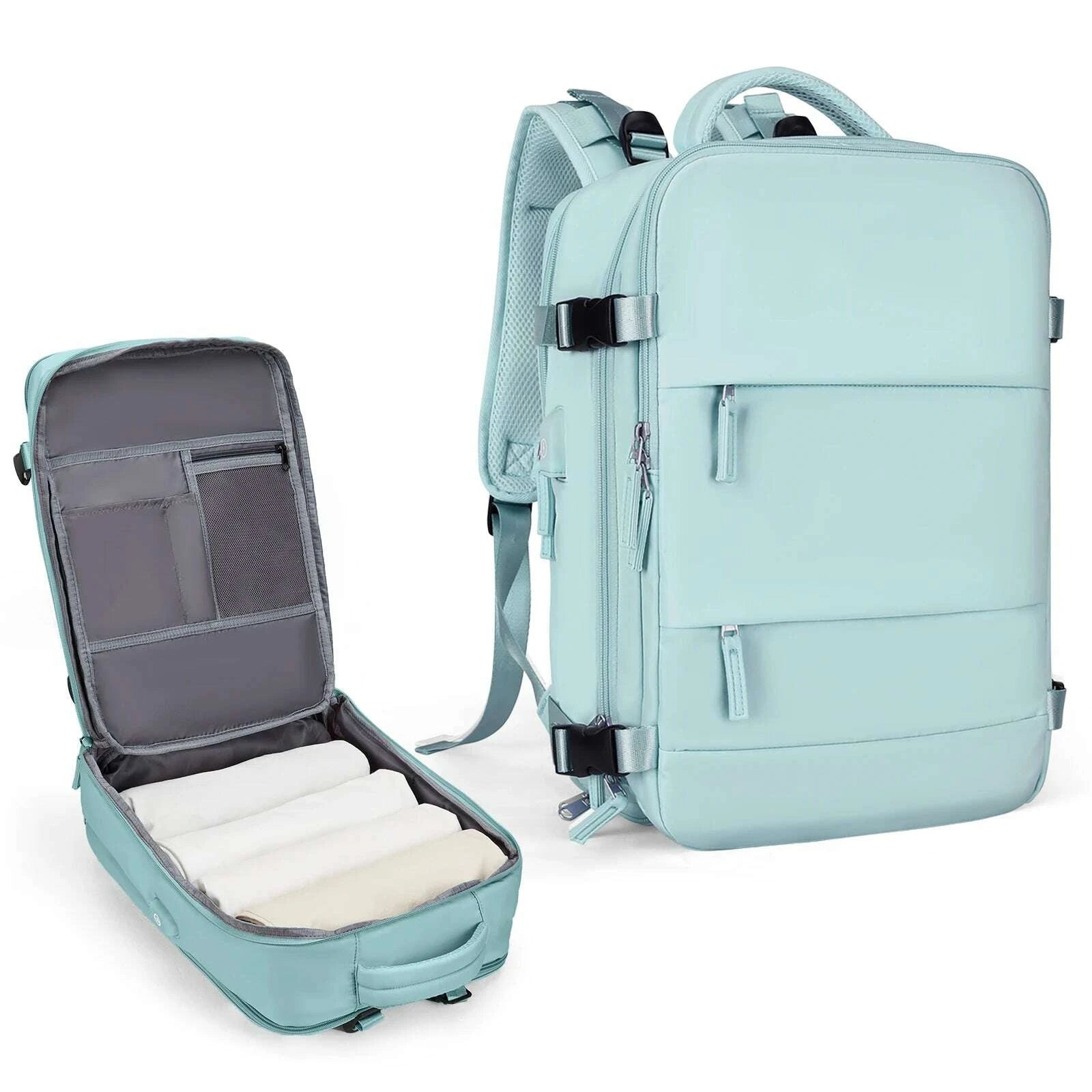 KIMLUD, Large Travel Backpack for Men,Airline Flight Approved Waterproof Laptop Backpack,Anti Theft Carry on Backpack, Hiking Backpack, KIMLUD Womens Clothes