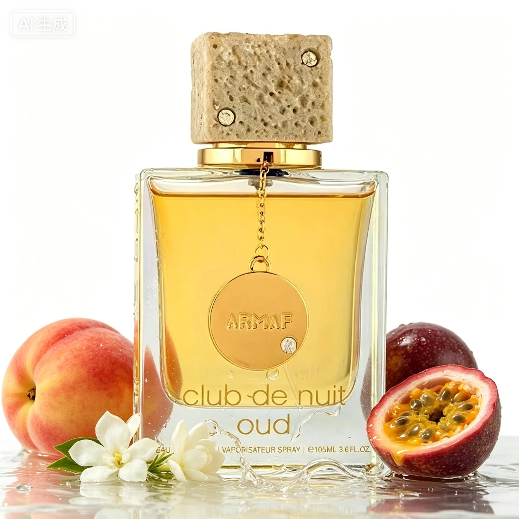 Oud Unisex Eau De Parfum Spray Intense — Amber | KIMLUD