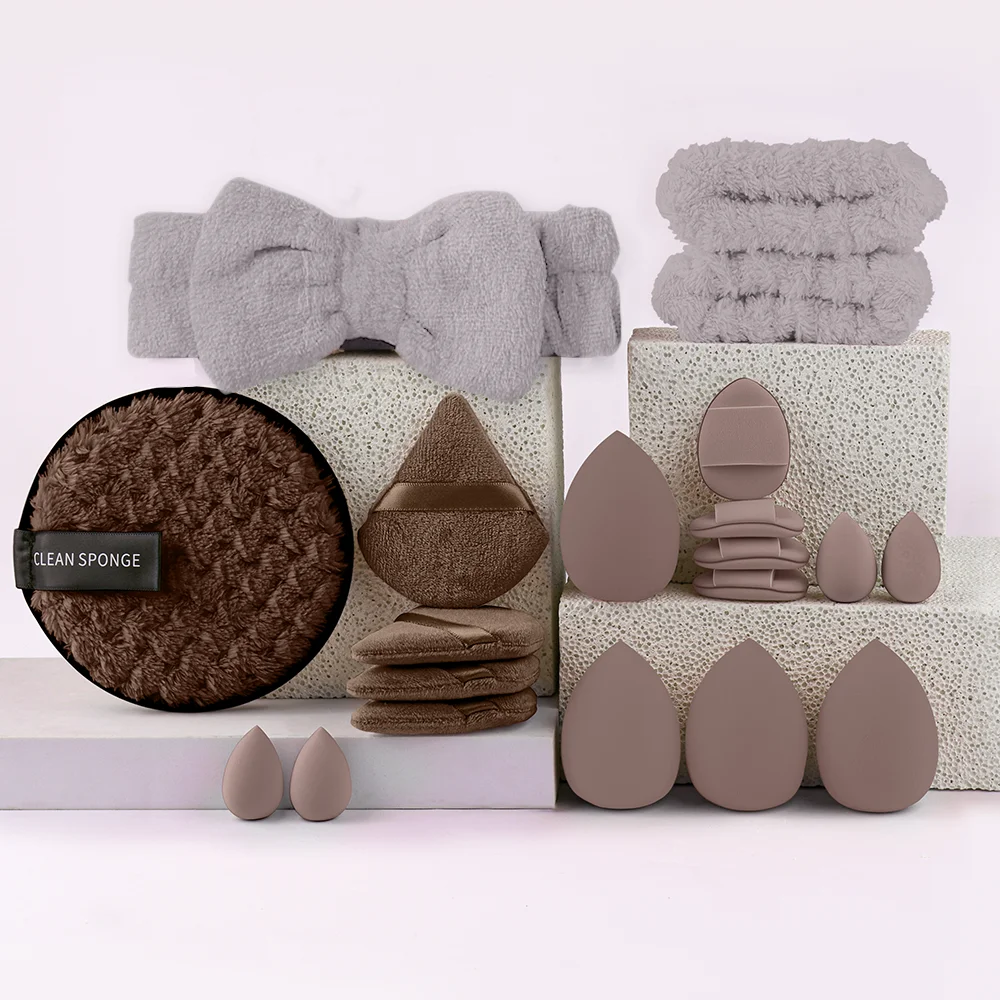 KIMLUD, 3-20Pcs Premium Makeup Brushes Set Soft Fluffy Beauty Cosmetic Foundation Makeup Brush Eyeshadow Blush Kabuki Make Up Tools, KIMLUD Womens Clothes