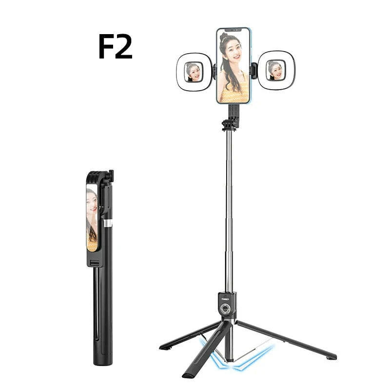 17m-extended-version-bluetooth-selfie-stick-double-fill-light-tripod-with-remote-shutter-for-android-ios-cell-phonekimludkimlud-35567076