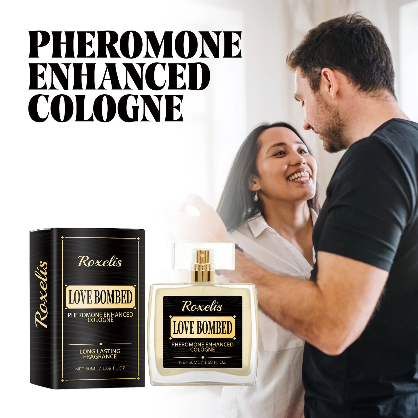 Pheromone Enhanced Luxury Perfume — Clear | KIMLUD
