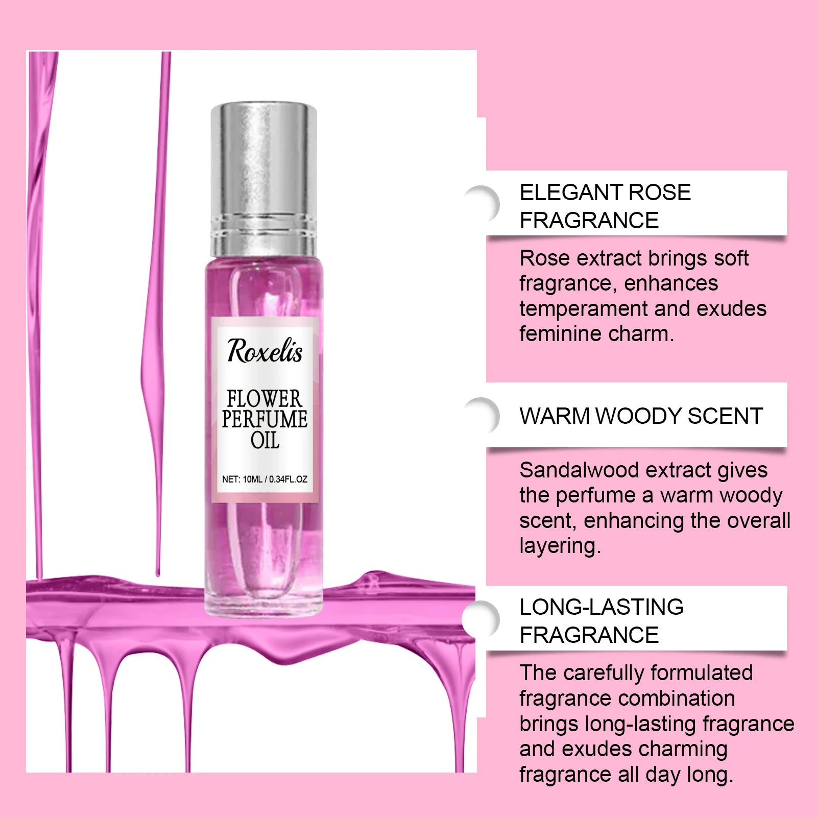 Silk Floral Pheromone Eau De Toilette — Clear | KIMLUD