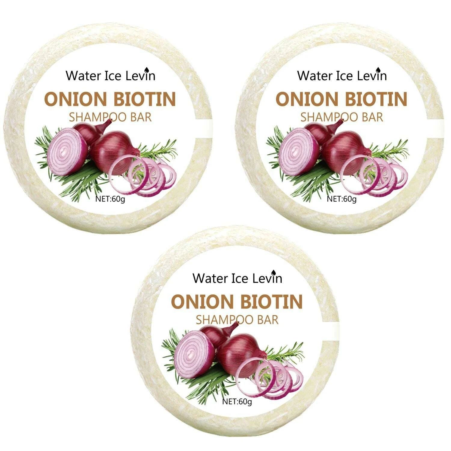 onion-and-biotin-shampoo-soap---60g-suitable-for-all-hair-types-moisturizing-and-smoothing-rich-in-rosemary-extractkimlud-womens-fashion-34609386