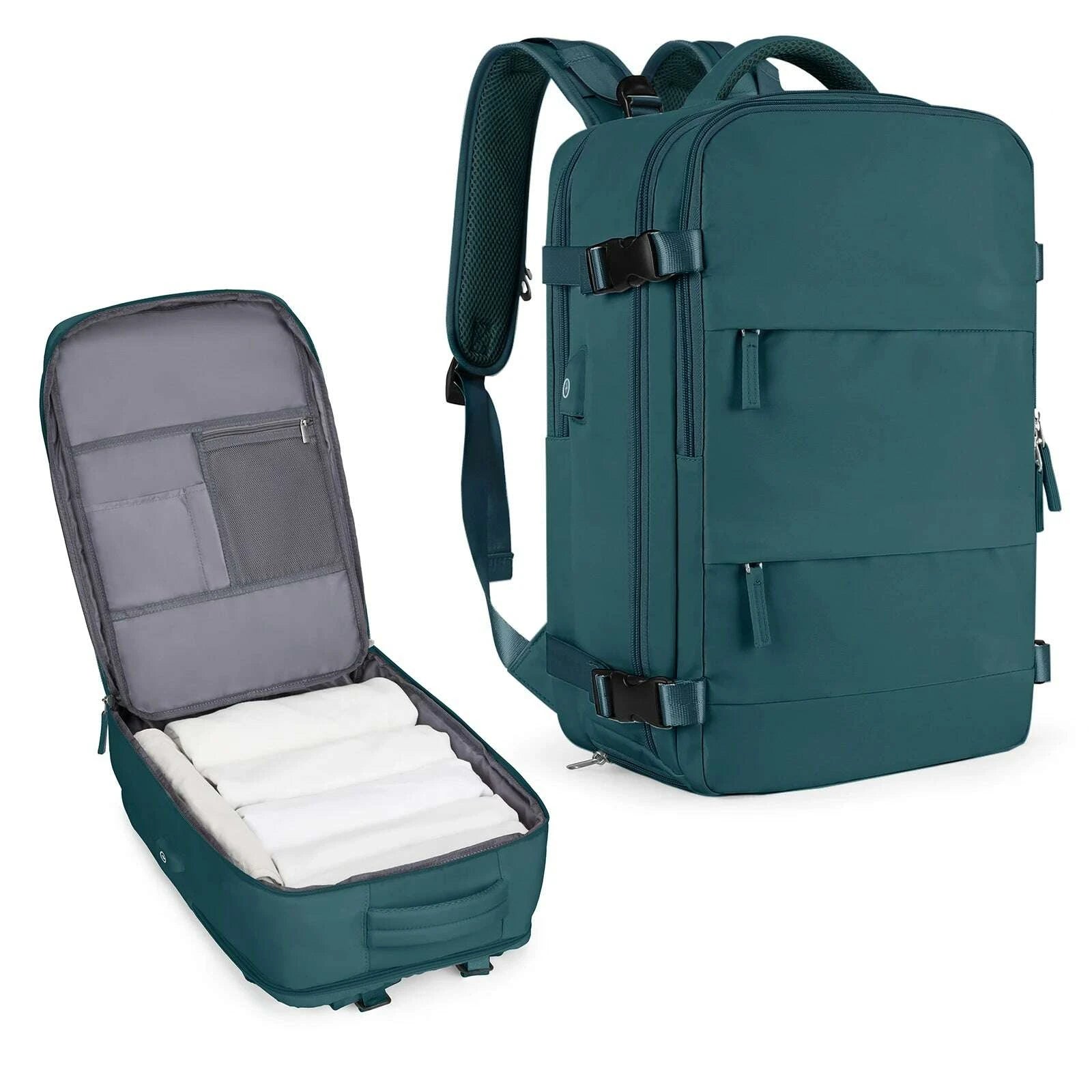 KIMLUD, Large Travel Backpack for Men,Airline Flight Approved Waterproof Laptop Backpack,Anti Theft Carry on Backpack, Hiking Backpack, KIMLUD Womens Clothes