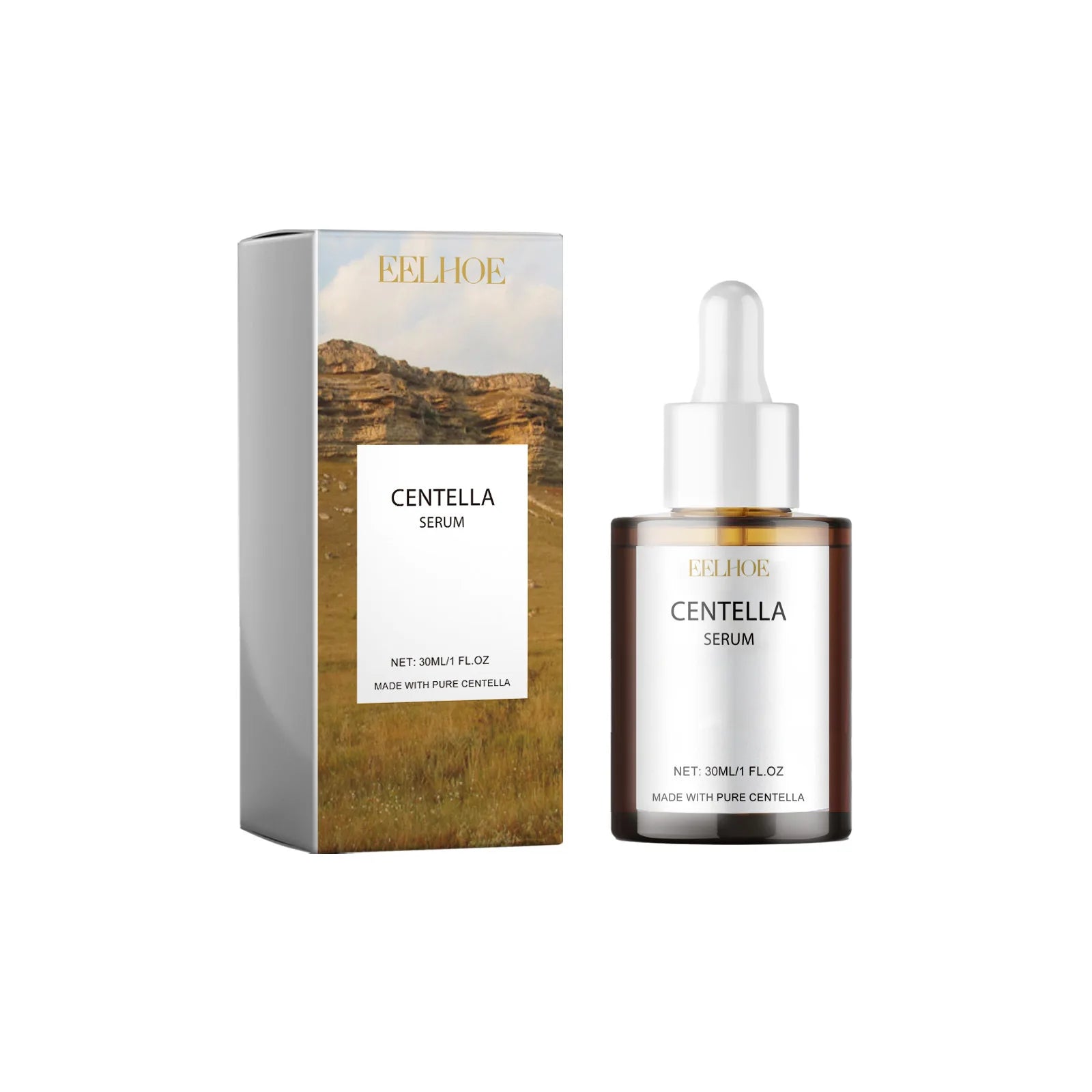 Centella Skincare Set Facial Moisturizing Pore Care Acne Control Brightening — Soft White | KIMLUD