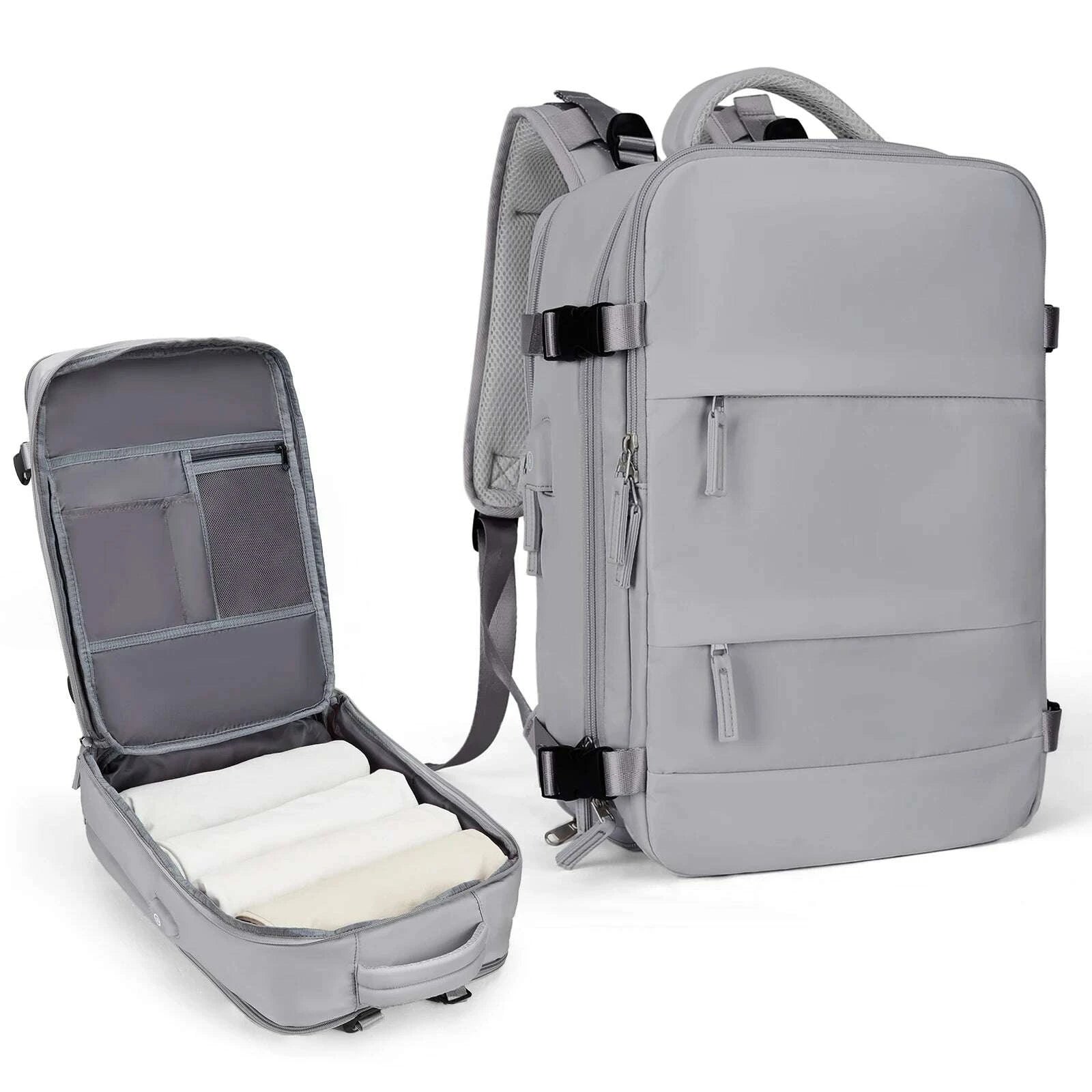KIMLUD, Large Travel Backpack for Men,Airline Flight Approved Waterproof Laptop Backpack,Anti Theft Carry on Backpack, Hiking Backpack, KIMLUD Womens Clothes