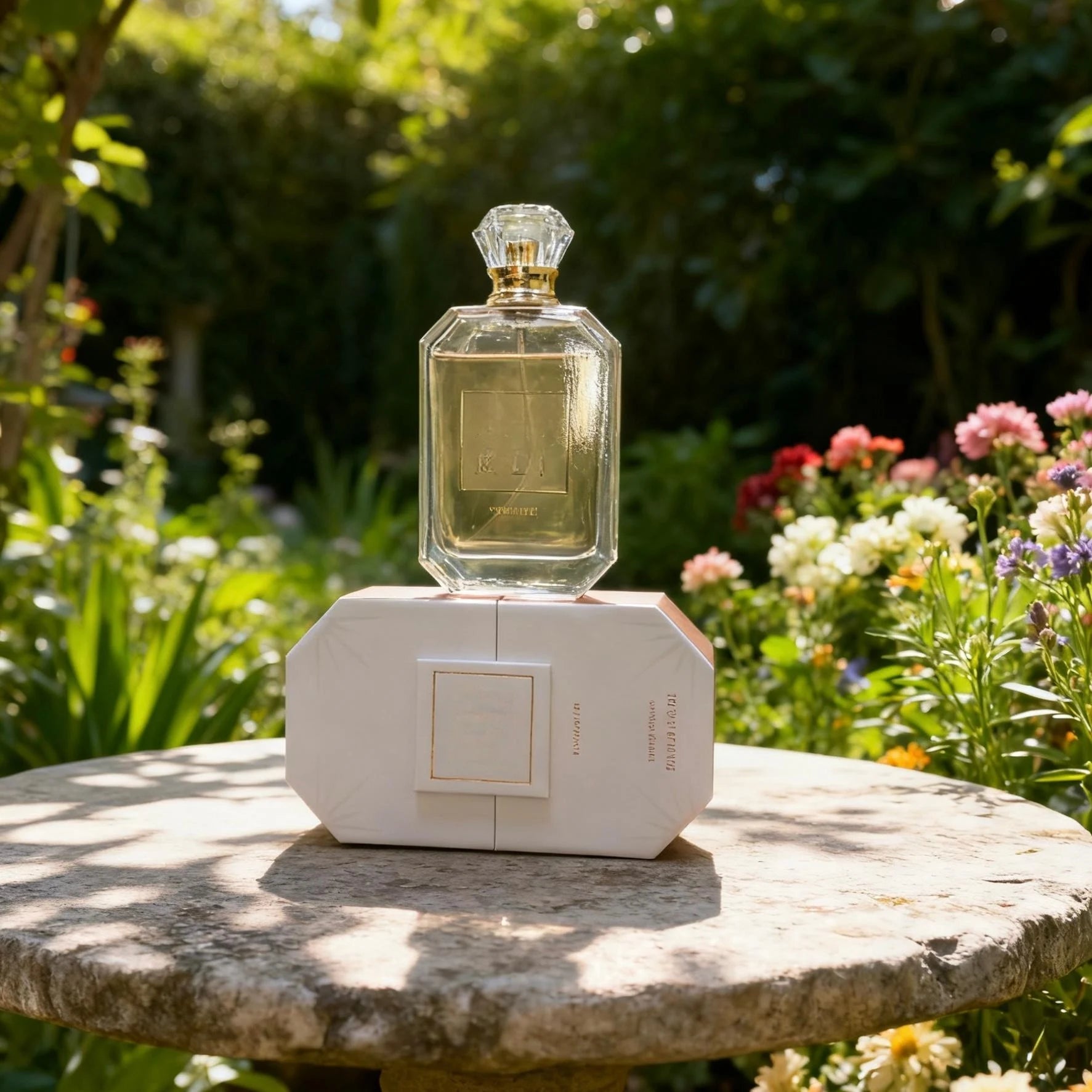 Vanilla Floral Perfume — Champagne Blush Pink | KIMLUD