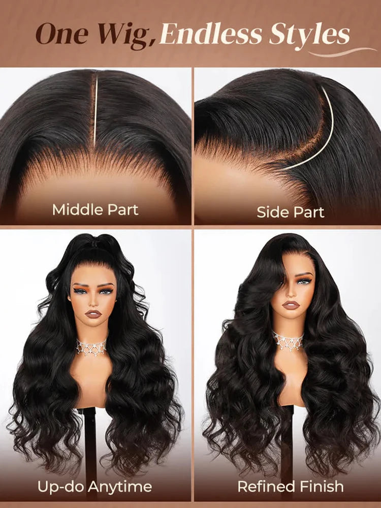 Lace Wig – Glueless Body Wave – Virgin Brazilian Hair – 13x4 13x6 | KIMLUD