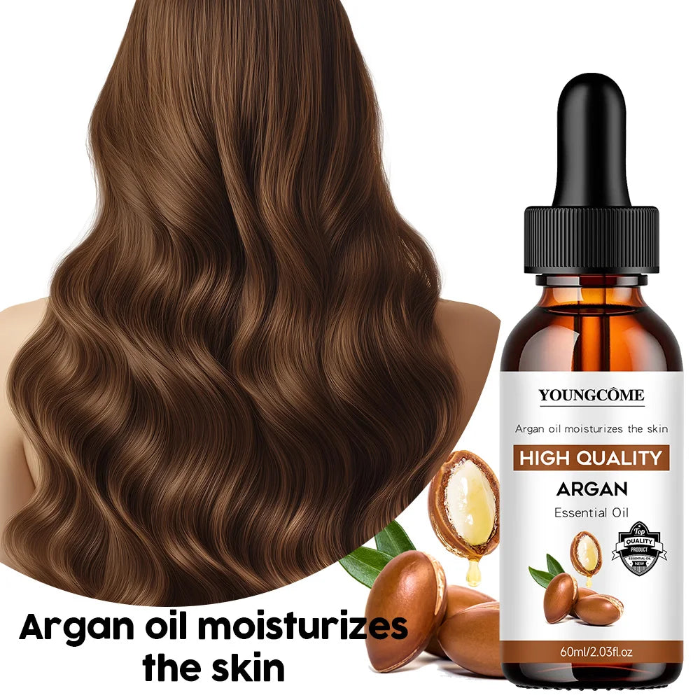 Argan Oil Hair Serum Lightweight Mist — Amber | KIMLUD