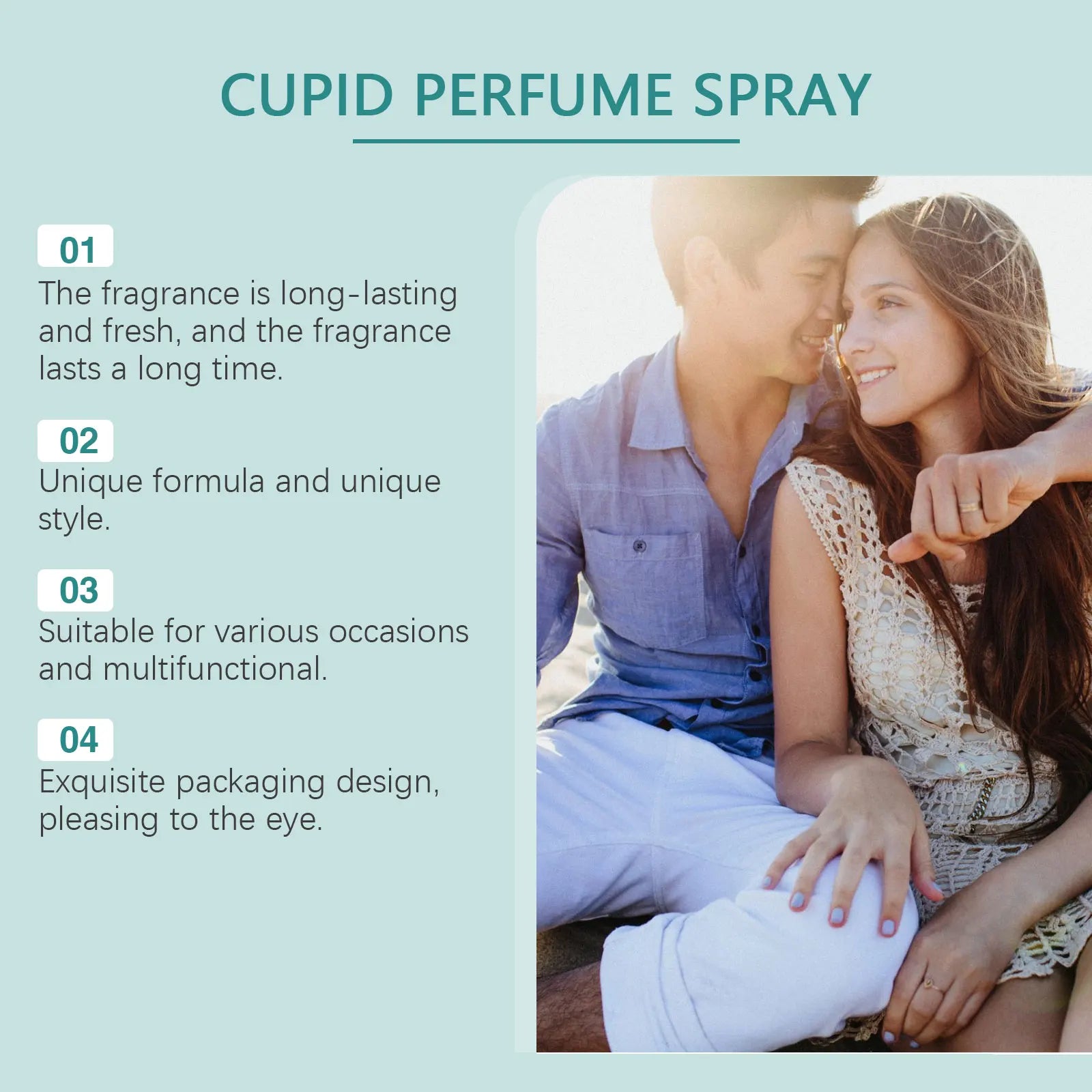 Luxurious Pheromone Infused Perfume — Clear | KIMLUD