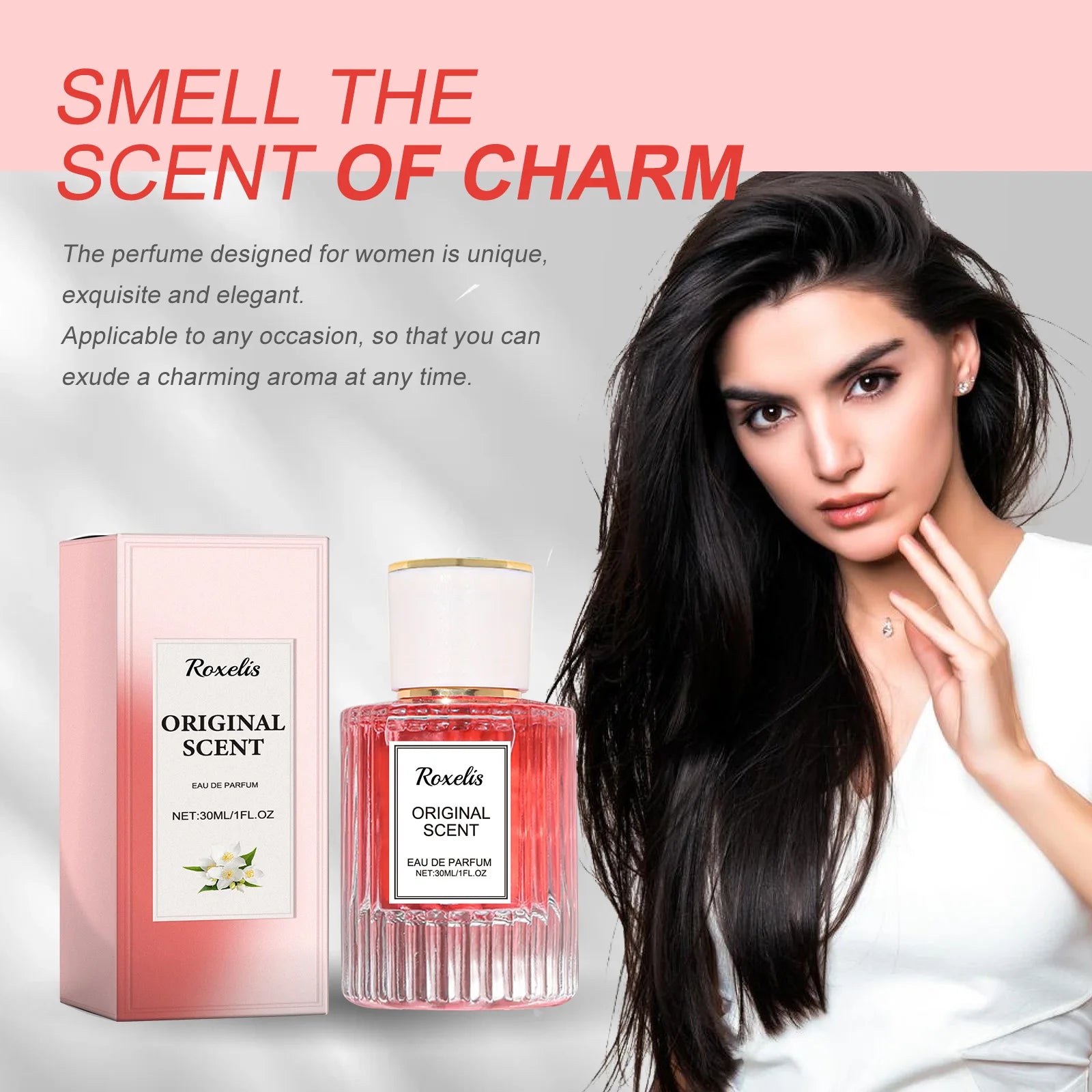 Floral Jasmine Pheromone Intense Perfume — Clear | KIMLUD