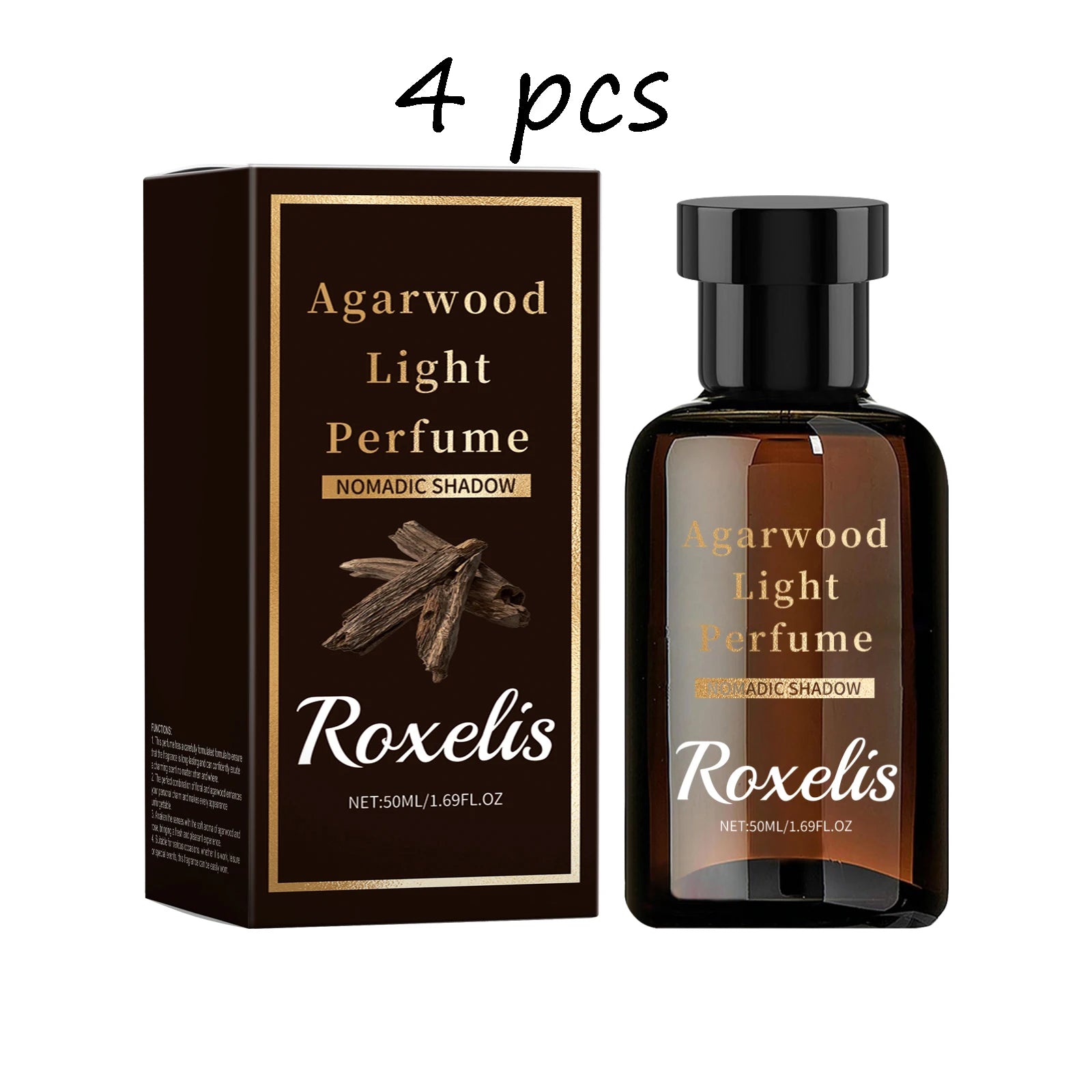 Agarwood Velvet Luxe Light Perfume — Amber | KIMLUD