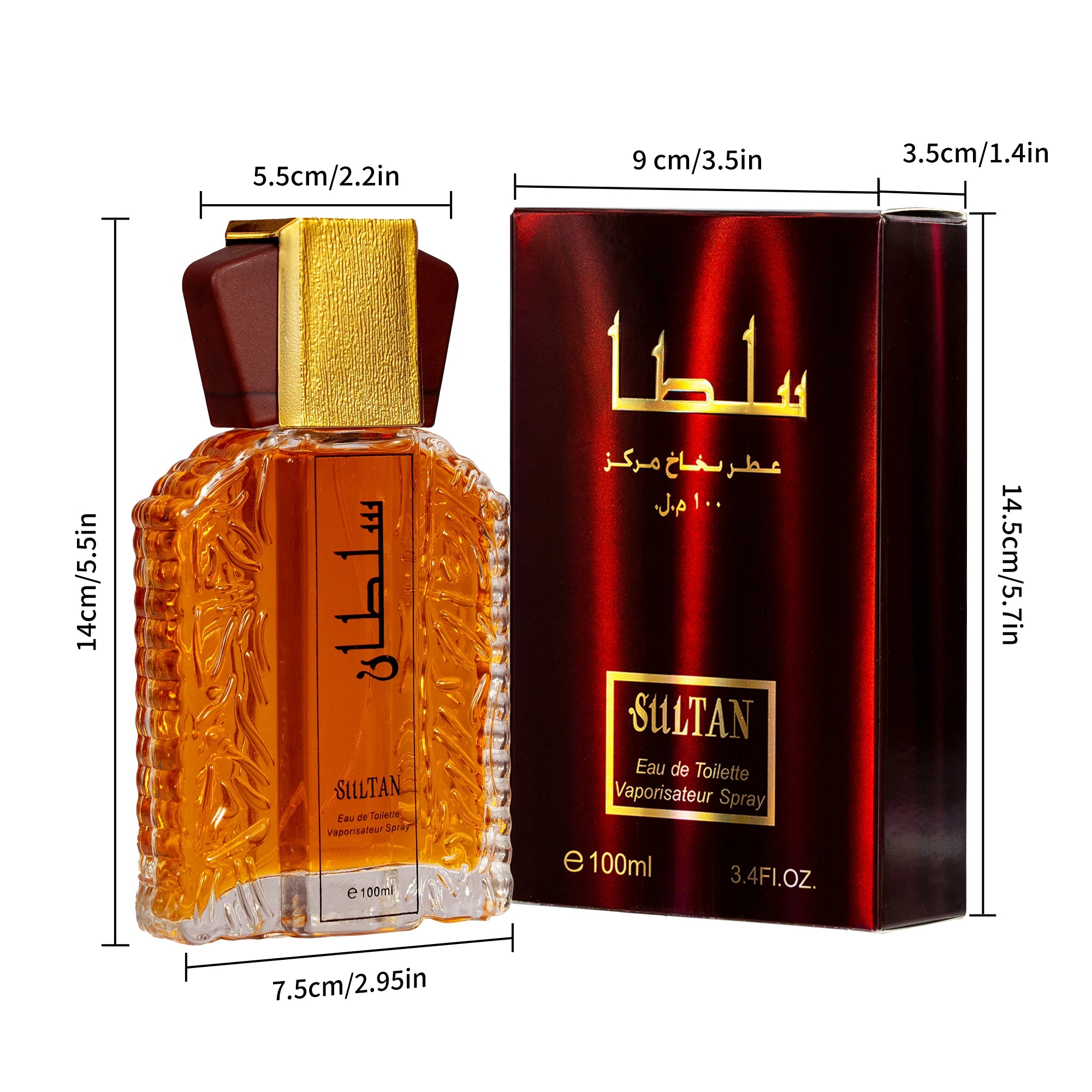 Eau De Parfum Spray Premium Perfume — Black | KIMLUD