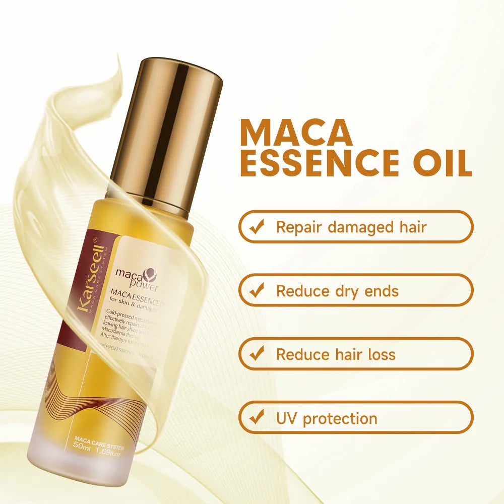 Argan Oil Hair Serum Weightless Hydration — Warm Gold | KIMLUD