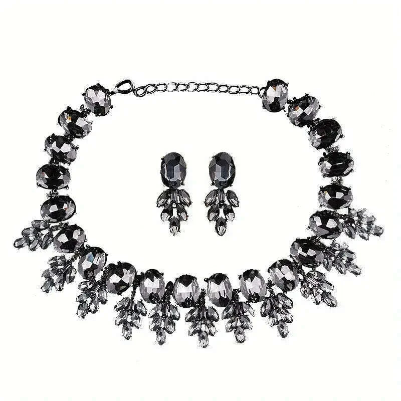 best-lady-geometric-rhinestone-necklace-short-glass-earrings-stitching-decorative-neck-chain-dress-jewelry-setkimlud-womens-fashion-34623584